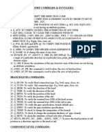 Pdms Commads & Syntaxes:: Piping Design