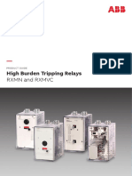 4CAE000328 A en High Burden Tripping Relay