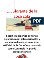 El Colorante de La Coca Cola