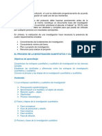 Planificación de La Investigación Cuantitativa