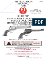 Ruger Blackhawk Instruction Manual