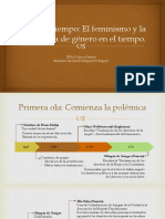 Linea Del Tiempo: Primera y Segunda Del Feminismo