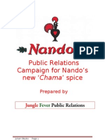 Julian Obubo - Nando's PR Campaign