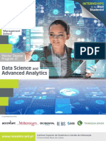 Advanced Analytics Data Science: Master Degree Program in