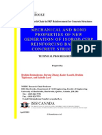 Mechanical and Bond Properties of New Generation of Isorod CFRP Reinforcing Bars For Concrete Structures