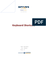 Keyboard Shortcuts