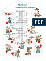 Weather Crossword Puzzle Crosswords Fun Activities Games Games Icebreakers 49454