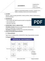 CHM EQ PR 01 Mantenimiento