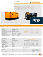 Grupo Electrógeno MF 110