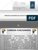 Apoyo Estatuto Administrativo - Carrera Funcionaria PDF