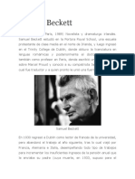 Biografia de Samuel Beckett