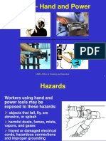 Tools - Hand and Power: OSHA Office of Training and Education 1