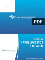 Costos y Presupuestos en Salud