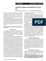 Punching Shear Strength of Slabs and Influence of Low Reinforcement Ratio