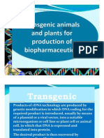 Transgenic Animals and Plants