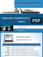 Aula 2 - Paralelismo em Nível de Instruções X em Nível de Processador. Arquitetura RISC X CISC PDF