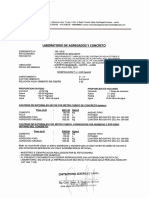 Diseño de Mezcla y Certificado de Control de Calidad de Concreto - Consorcio Mazamari