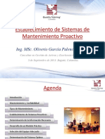 Sistemas de Mantenimiento Proactivo - PPT - Oliverio García - QT Colombia 2013