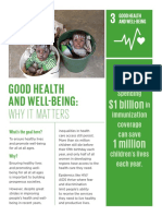 Good Health and Well-Being:: Why It Matters