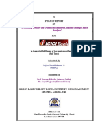 "Accounting Policies and Financial Statement Analysis Through Ratio