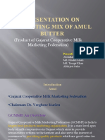 Presentation On Marketing Mix of Amul Butter