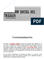 Dimension Social Del Trabajo