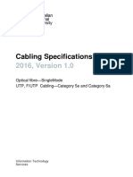 Cabling Specification