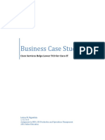 Business Case Study - Cisco Services