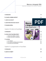 Macros y Lenguaje VBA - Aprender A Programar Con Excel (3 Edición) 1