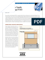 APA Force Transfer Around Openings