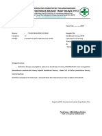 Surat Permintaan Arsip