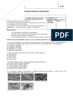 Prueba 1 Biología 1° Medio