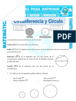 Circunferencia y Circulo para Cuarto de Primaria