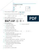 4-6 (Fractions, Decimals, Percentage)