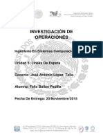 Unidad 5 Lineas de Espera - Investigacio