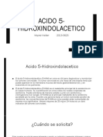 Acido 5-Hidroxindolacetico