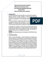 Informe de Exportacion Del Esparrago Arreglado