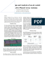 Thermal Design and Analysis of An Air Cooled X-Band Active Phased Array Antenna-IRSI 17-004