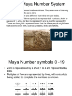 Maya Number System 2016