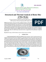 7.design and Analysis of Disk Brake PDF