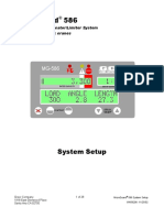 MG586 Carry Deck Cranes System Set Up Manual W458206