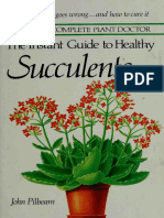 The Instant Guide To Healthy Succulents - John Pilbeam 1984