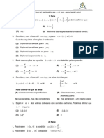 Ficha Formativa Novembro 2017