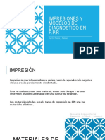 Impresiones Y Modelos de Diagnostico en P.P.R: García Flores J. Selene