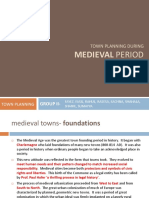 Medieval Period: Town Planning During