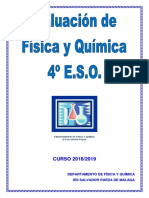 07 - Evaluación Física y Química 4º ESO - 18-19 PDF