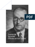 Vicente Amezaga Aresti - Indice de Autores Citados