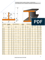 Section Data For Steel Profiles-HEA-B-M-C PROFILE