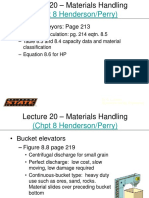 (CHPT 8 Henderson/Perry) : - Screw Conveyors: Page 213