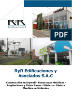 R y R Edificaciones - Brochure